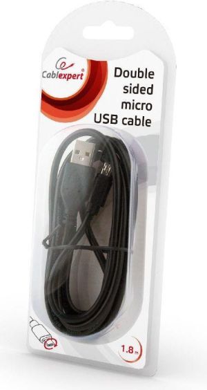 Kabel USB Gembird USB-A - 2 m Czarny (CCB-USB2-AMmDM-6) 2
