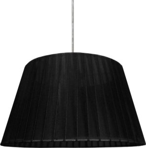 Lampa wisząca Candellux Notizia Lampa Wisząca Satynowy 37 1X60W E27 Abażur Czarny 1