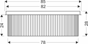 Lampa sufitowa Candellux MARANGA lampa sufitowa plafon złoty 10x10W E14 kryształy bezbarwne 18-33345 5