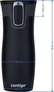 Contigo Kubek termiczny Contigo West Loop 2.0 470ml - Pies - Latte 13