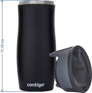 Contigo Kubek termiczny Contigo West Loop 2.0 470ml - Pies - Latte 14
