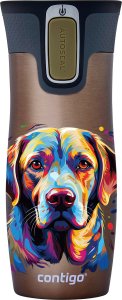 Contigo Kubek termiczny Contigo West Loop 2.0 470ml - Pies - Latte 15