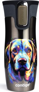 Contigo Kubek termiczny Contigo West Loop 2.0 470ml - Pies - Latte 2