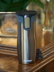 Contigo Kubek termiczny Contigo West Loop 2.0 470ml - Pies - Latte 6