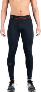 SAXX Leginsy sportowe długie męskie 2w1 SAXX KINETIC  Tight - czarne S 1