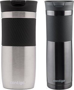 Contigo Zestaw kubków termicznych Contigo Byron - Stainless Steel 470ml + Gunmetal 720ml 1