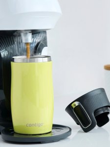 Contigo Kubek termiczny West Loop Mini 300ml - żółty metalik 2