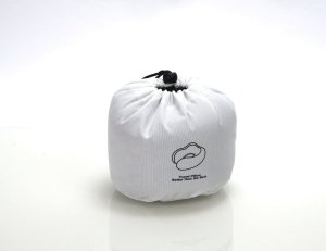 Red Bird Poduszka podróżna/pianka memory + zatyczki + opaska - szara 4