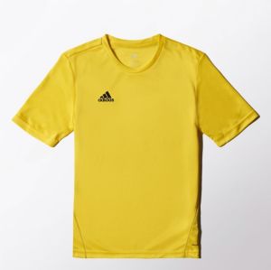Adidas Koszulka piłkarska Core Training Tee Junior Żółta, Rozmiar 164 (S22403*164) 1