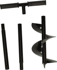 KIK Świder wiertło do ziemi sadzarka ogrodowa do sadzenia roślin kopania przesadzania85x15cm 2