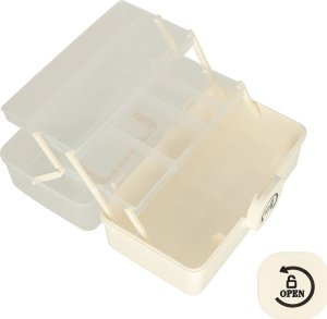 KIK Organizer pojemnik na lekarstwa leki  apteczka przechowywania leków 29x16x15cm 11