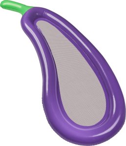 KIK Materac dmuchany siateczkowy bakłażan 240cm 2