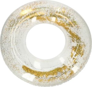 KIK Koło do pływania dmuchane brokat XXL 90cm max 60kg 2