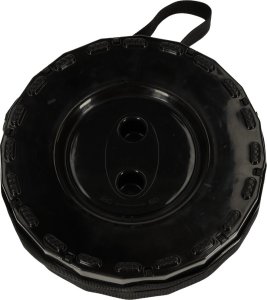 KIK Krzesło składane rozkładany stołek taboret czarny 3