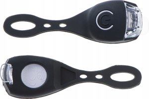 KIK L-BRNO Lampa lampka rowerowa do roweru diodowa LED przód tył 2 sztuki 5