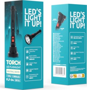 Latarka Forever Light Latarka ręczna LED TORCH 1800mAh 600lm FLF-04 Forever Light 13
