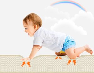 Nice Idea LITTLE STORY Składana Dwustronna Mata Piankowa XPE 180x120x1 cm XPE-F10120 9