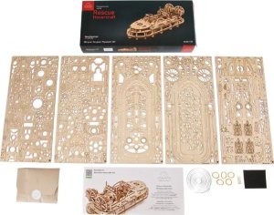 UGEARS UGEARS Składany Drewniany Model 3D - Poduszkowiec ratunkowy 6
