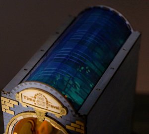 Robotime ROBOTIME Składany Drewniany Model 3D LED - Book Nook Podróż w czasie 7