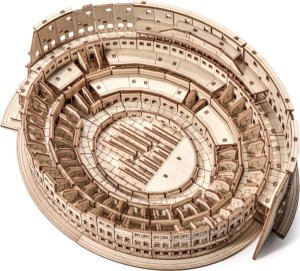 Little-Story Little Story Drewniane Puzzle Model 3D - Koloseum 6