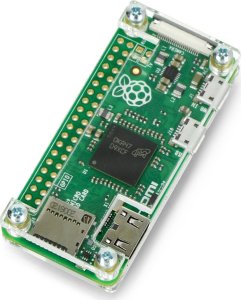 Gravlaser Obudowa Raspberry Pi Zero - Fluo Open - przezroczysta} 1