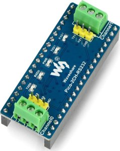 Waveshare 2-kanałowy moduł RS232 SP3232EEN transceiver do Raspberry Pi Pico, UART - RS232 - Waveshare 19979} 1