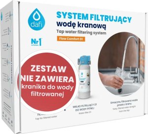 Dafi Dafi Flow Comfort D1 Filtr podzlewowy zestaw startowy bez kranika 3