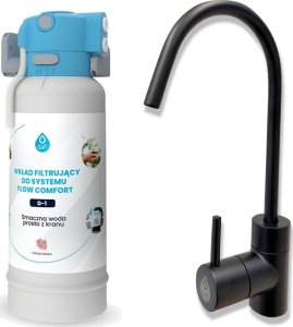 Dafi Dafi Flow Comfort D1 System filtrujący wodę z czarnym kranikiem 3