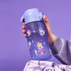 ion8 ION8 Fioletowa butelka na wodę dla dzieci we wróżki 350 ml 5