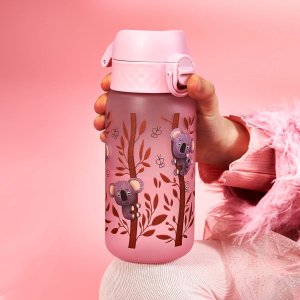 ion8 ION8 Różowa butelka na wodę dla dzieci w misie koala 350 ml 6
