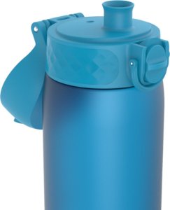 ion8 ION8 Niebieska butelka na wodę ze słomką i miarką motywacyjną 500 ml 4