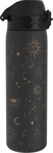 ion8 ION8 Czarna butelka na wodę w motyw wszechświata 500 ml 4