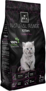 TRITON Rex Natural Range Kitten Chicken & Rice 3kg 1