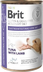 Brit BRIT GF Veterinary Diets Dog Gastrointestinal Low Fat 400g- -karma mokra dla psa 1