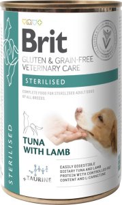 Brit BRIT GF Veterinary Diets Dog Sterilised 400g-karma mokra dla psa 1