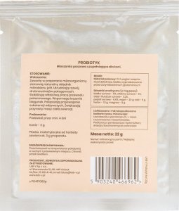 Triton LAB-V Probiotyk - Mieszanka Paszowa Uzupełniająca Dla Koni Na Ustabilizowanie Pracy Przewodu Pokarmowego 22g 2