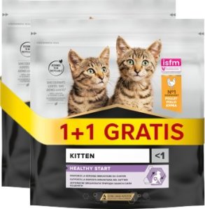 TRITON PRO PLAN Kitten Healthy Start Karma dla kociąt bogata w kurczaka 400+400g GRATIS 1