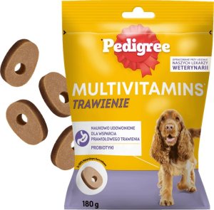 TRITON PEDIGREE Multivitamins Trawienie - karma uzupełniająca dla dorosłych psów, o smaku kurczaka 180 g 1