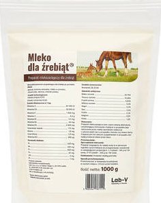 LAB V LAB-V Mleko dla źrebiąt - Mieszanka Paszowa Uzupełniająca 1000g 2