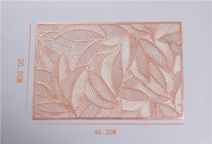 Gold Start Podkładka na stół prostokątna w 4 kolorach z połyskiem, Kolor: Srebrny 2