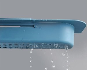 Gold Start Organizer na kran zlew z odczepianą rurką, Kolor: Niebieski 4