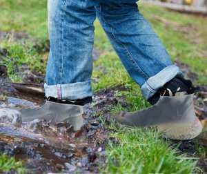 Gold Start Kalosze- wodoodporne nakładki na buty, A105: SZARY S 3