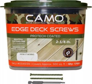 Camo Wood screws ProTech C4 60 mm 1750 pcs 1