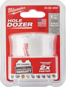 Milwaukee MILWAUKEE BIMETAL HOLE SAW 43mm BLISTER 5