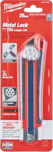 Milwaukee MILWAUKEE KNIFE WITH BREAKING BLADE 25mm. 5