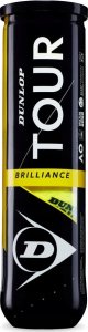 Dunlop Tennis balls Dunlop TOUR BRILLIANCE UpperMid 4-tube ITF 1