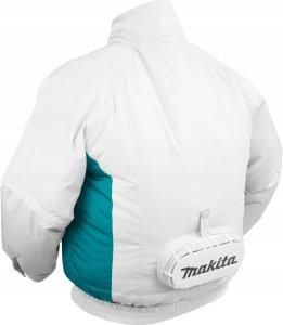 Makita Cordless ventilated jacket MAKITA DFJ201ZL, white, L 2