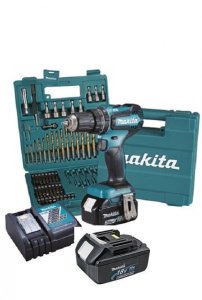 Makita Accum. screwdriver-drill 18V 2x3.0Ah, 50/27Nm, Makita + B-49373 3