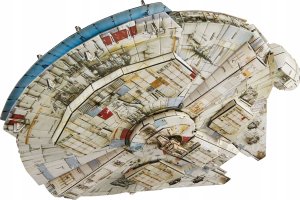 Marvel STAR WARS 4D Puzzle Millennium Falcon 3