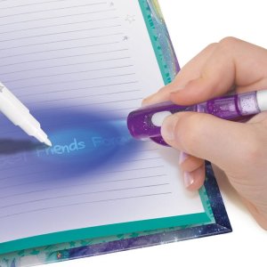 Nebulous Stars Pamiętnik na kłódkę - z niewidzialnym pisakiem i latarką UV do odczytywania Isadora 3